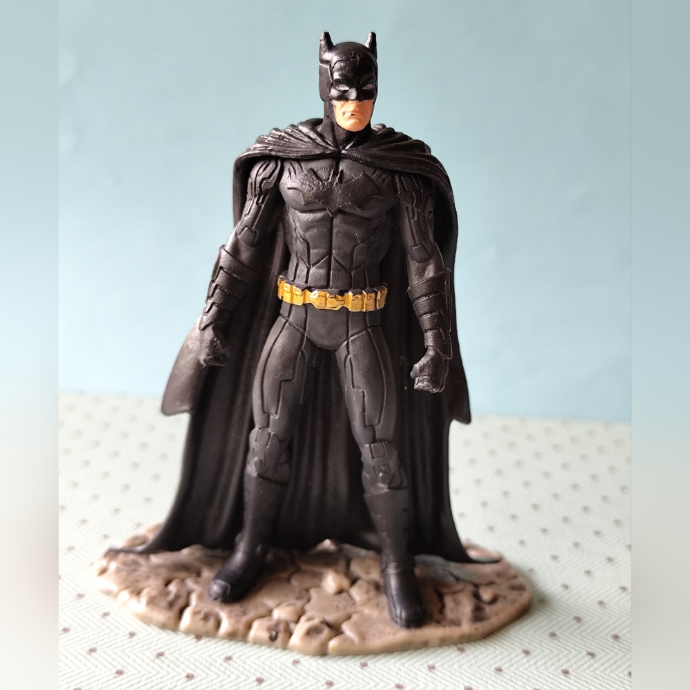 3/$25💙2014 Schleich DC Comics Batman vs Robin Batman 4.5" Action Figure